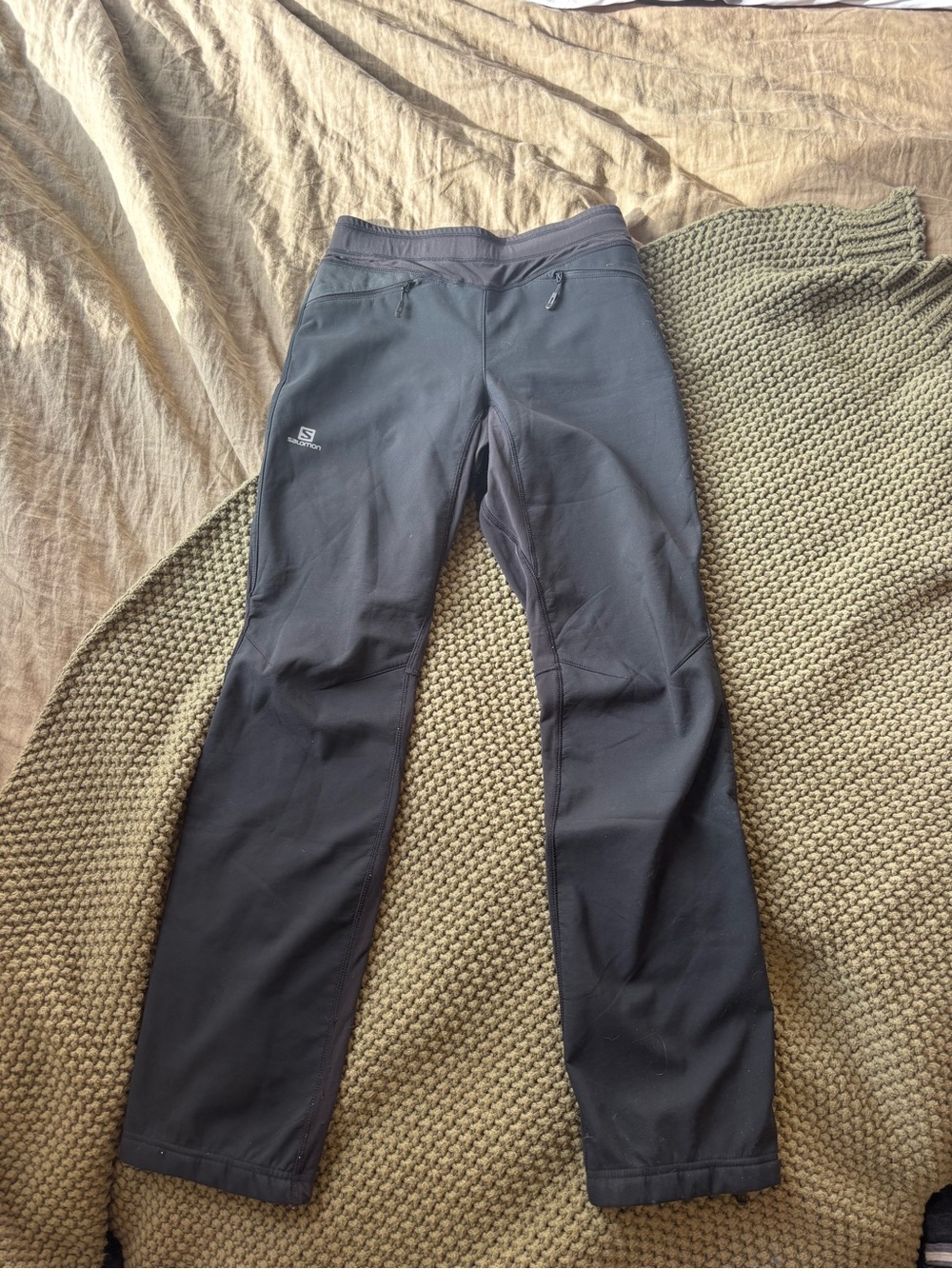 Salomon Women’s Black Performance Softshell Joggers